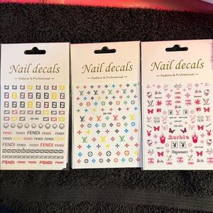 Inspired Nail Decals Set